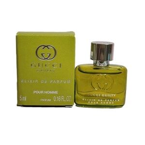 Gucci Guilty ELIXIR for Men 5ml-0.16oz Perfume Splash MINI Size